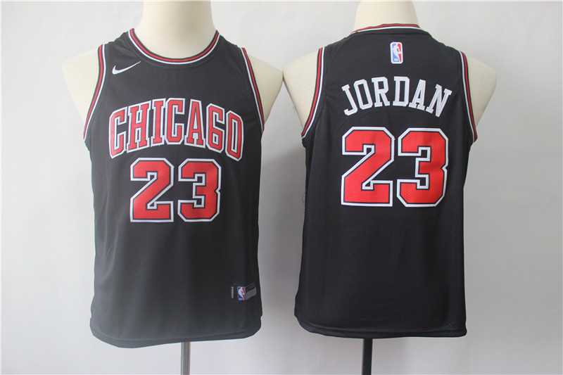 Youth Bulls 23 Michael Jordan Black Nike Swingman Jersey,We sell and wholesale Youth Bulls 23 Michael Jordan Black Nike Swingman Jersey on line form chian!